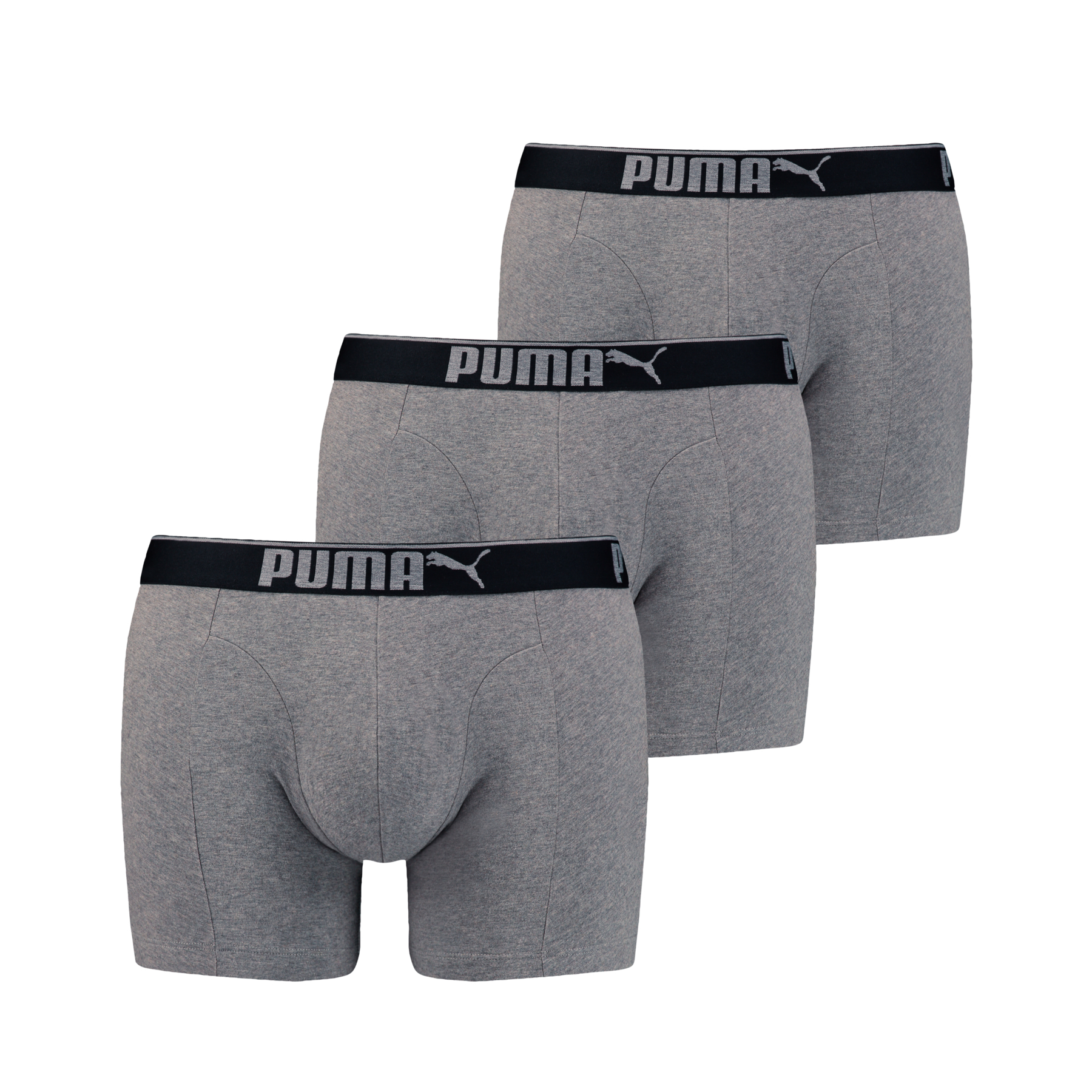 Puma 3Pk Underwear In Grey