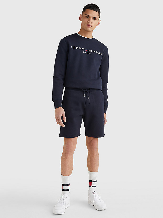 Tommy hilfiger long store line jersey shorts