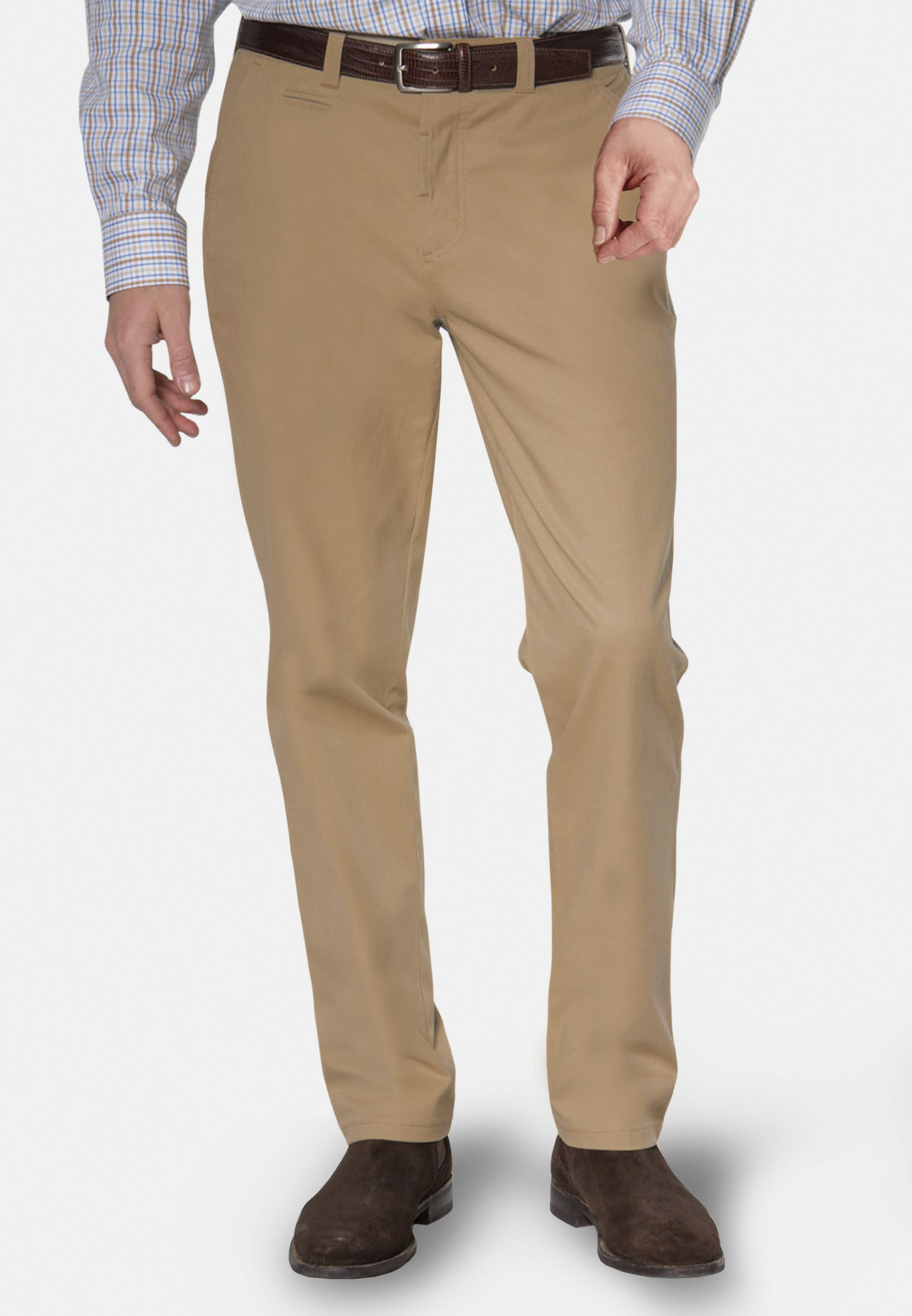 Brook Taverner Miami Sand Tailored Fit Chino 8807