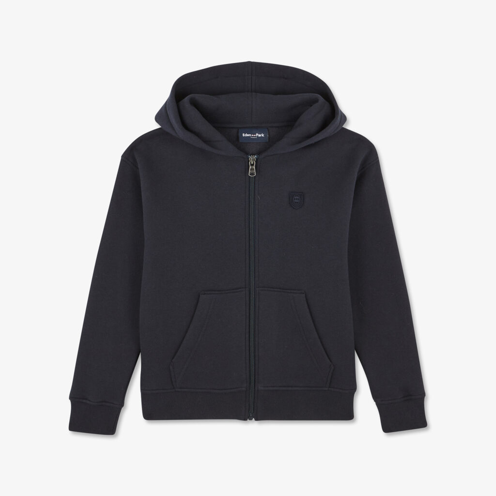 Eden Park Child Navy Zip Jacket H23MAISW0051