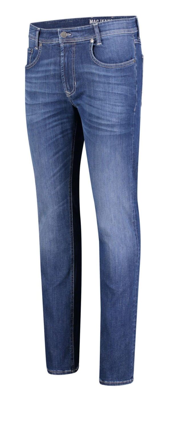 Mac Jeans Driver Pants Deep Blue Vintage H559 - Image 5