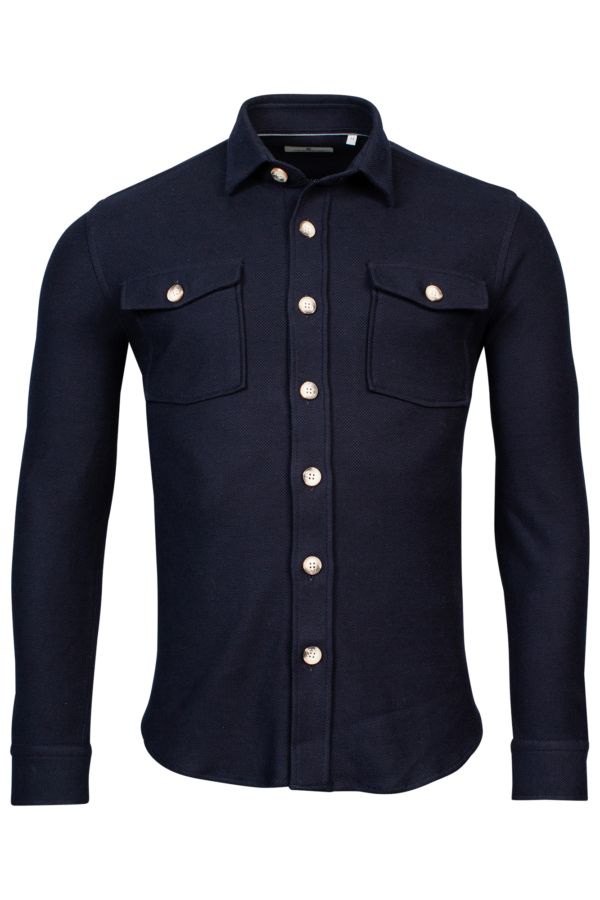 Thomas Maine Navy Overshirt