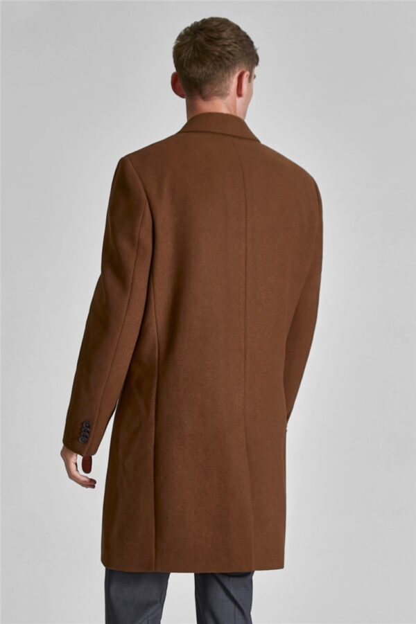 Ted Baker Oak Regular Fit Wool Blend Overcoat - Image 3