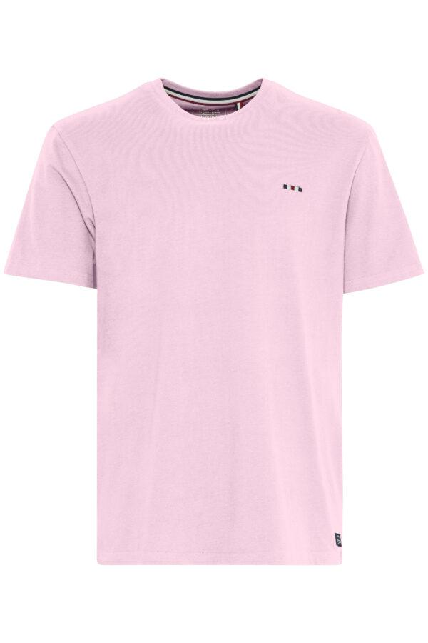 FQ1924 Orchid Pink Basic Round Neck T-Shirt