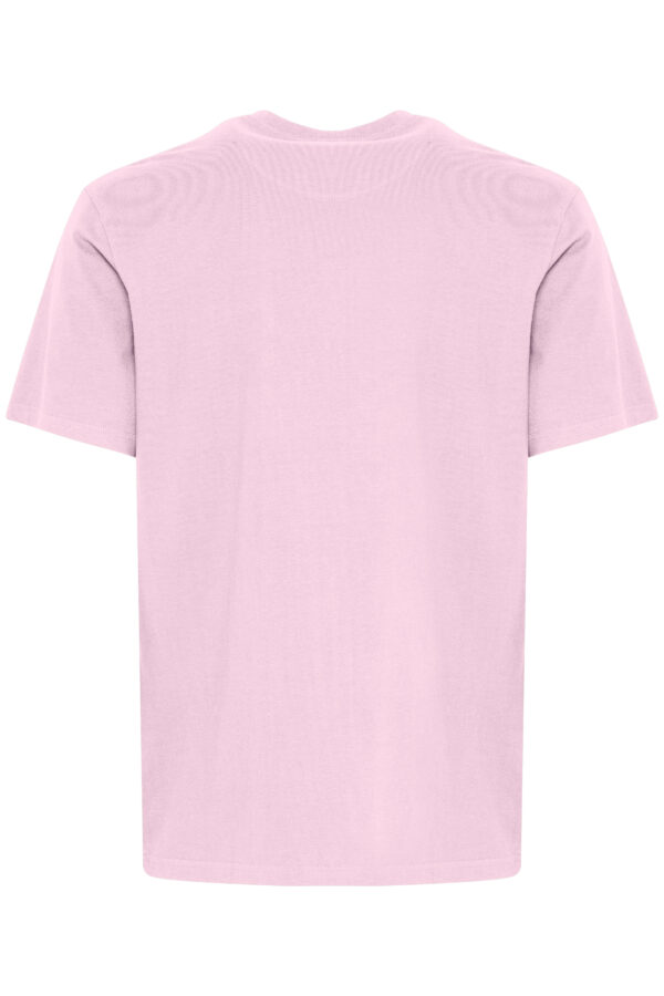 FQ1924 Orchid Pink Basic Round Neck T-Shirt - Image 2