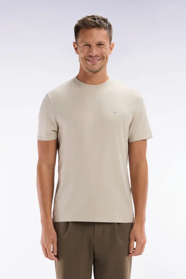 Eden Park Sand Regular Fit T-Shirt E25MAITC0001 BEM7 - Image 2