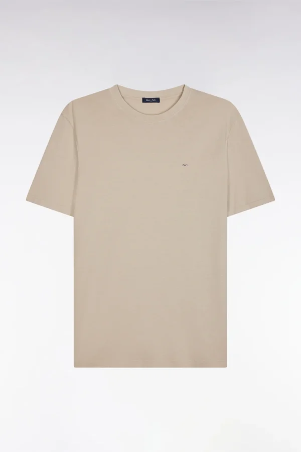 Eden Park Sand Regular Fit T-Shirt E25MAITC0001 BEM7 - Image 3