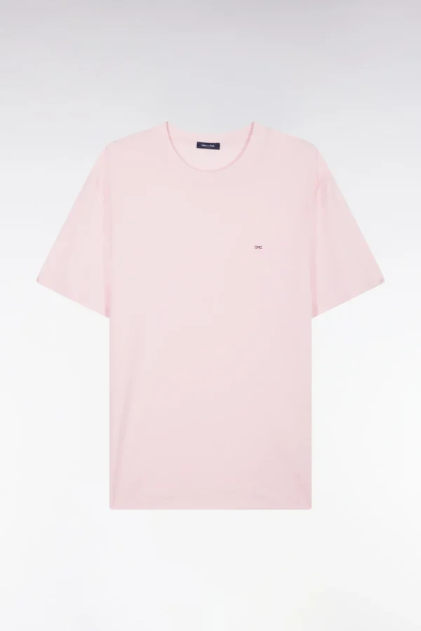 Eden Park Pink Regular Fit T-Shirt E25MAITC0001 ROC16