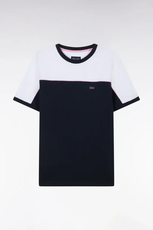 Eden Park Navy/White T-Shirt - Image 2